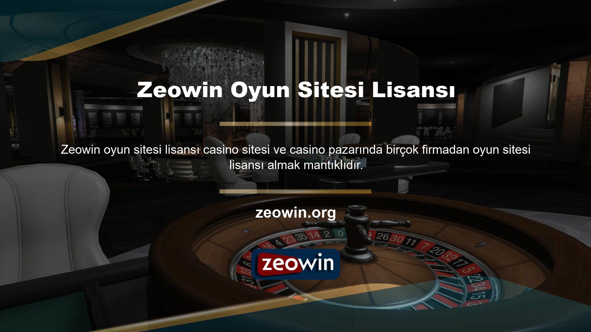Bu şirketlerin en katı güvenlik sistemi ve Zeowin lisanslı bir hizmet ile Zeowin, riskleri en aza indirir ve üyelerini beladan uzak tutar
