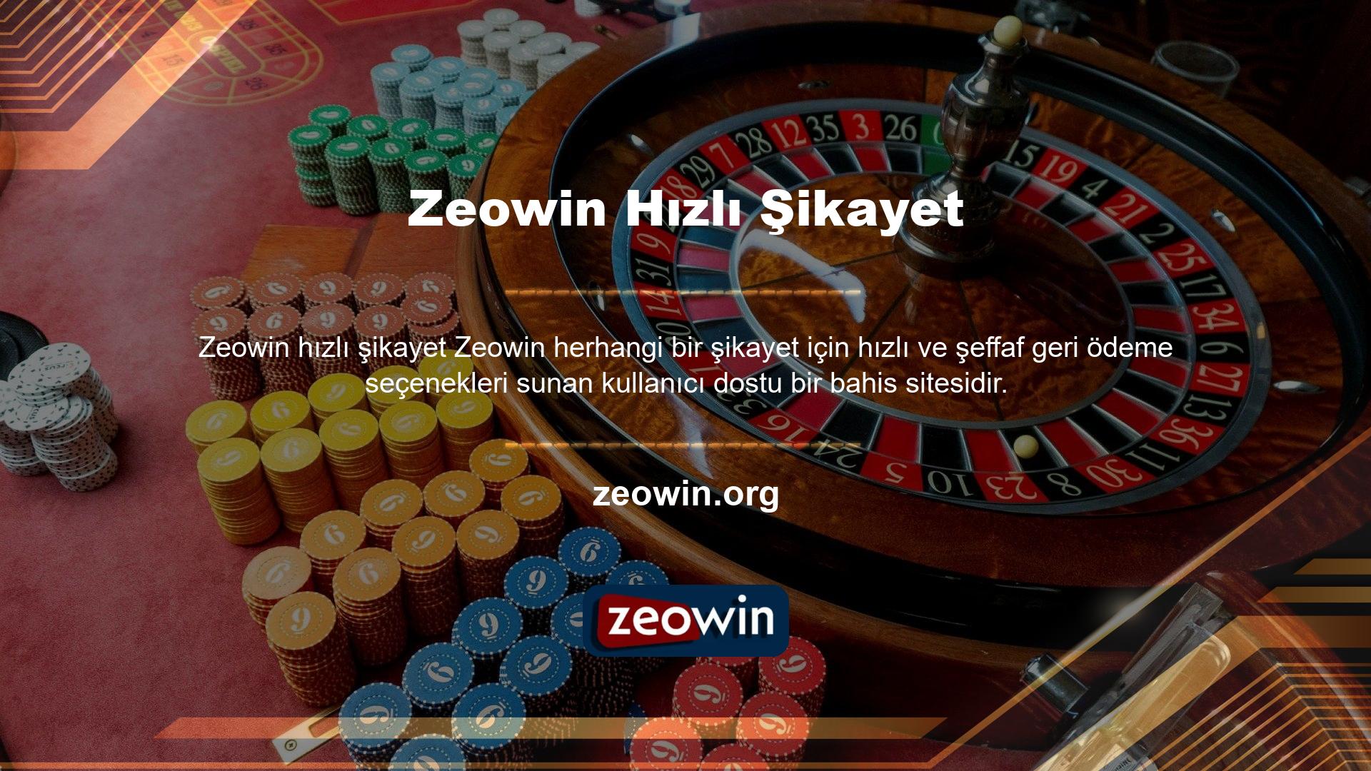 Zeowin casino oyunları bazıları için keyifli, ama herkesin çayı değil