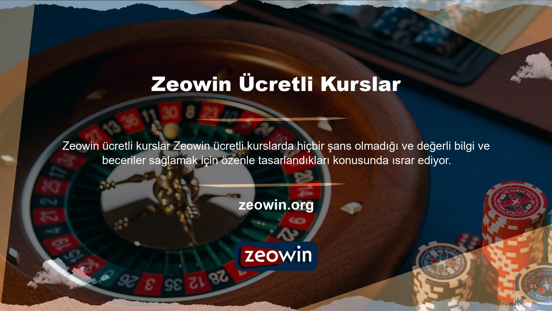 Tüm oyunlar arasında istikrarlı bir Zeowin mevcut programı